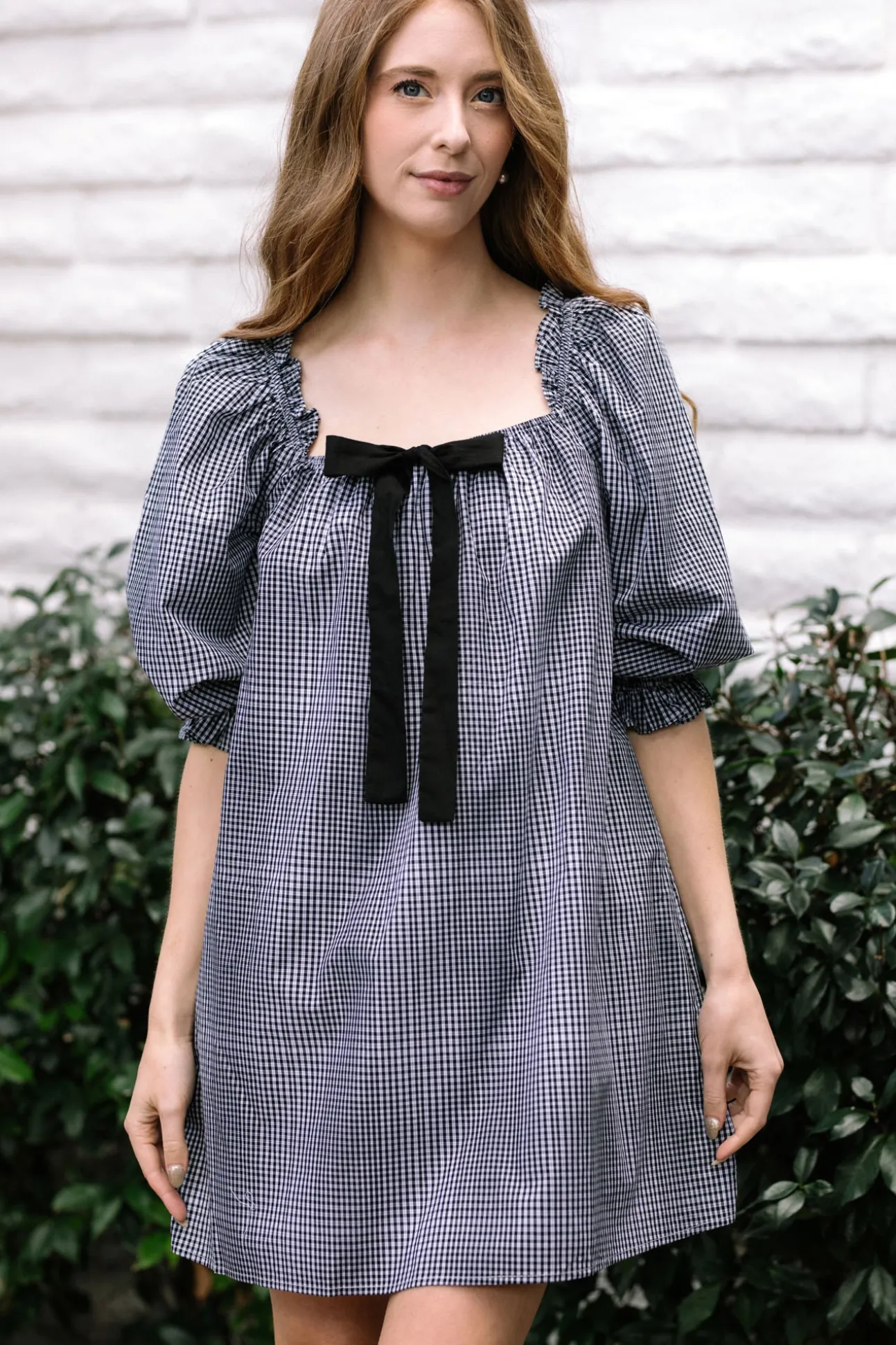 Wren Puff Sleeve Mini Dress