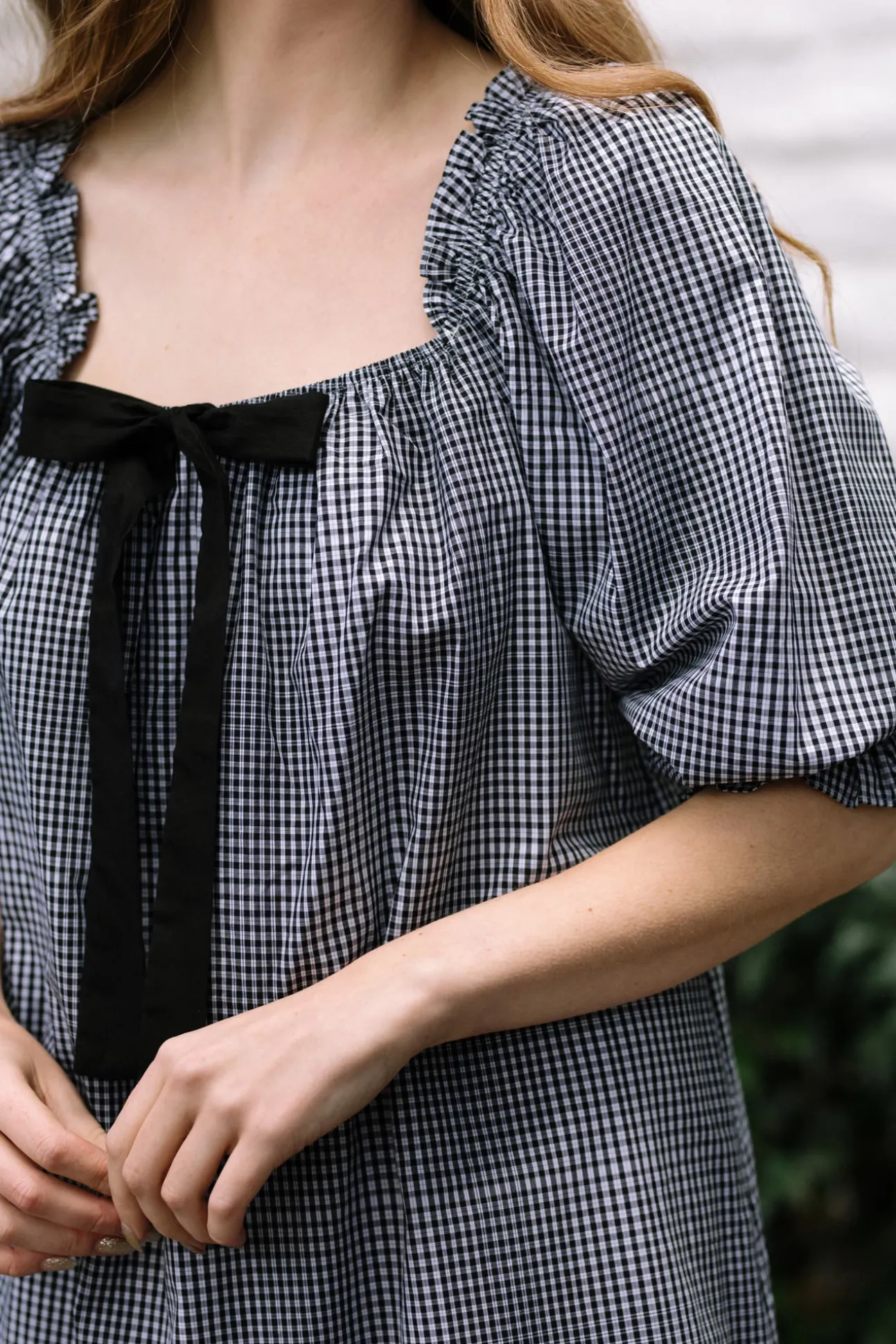 Wren Puff Sleeve Mini Dress