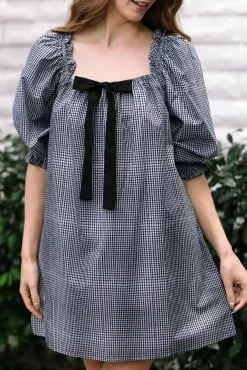 Wren Puff Sleeve Mini Dress