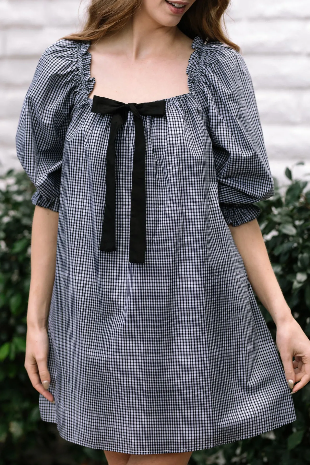 Wren Puff Sleeve Mini Dress