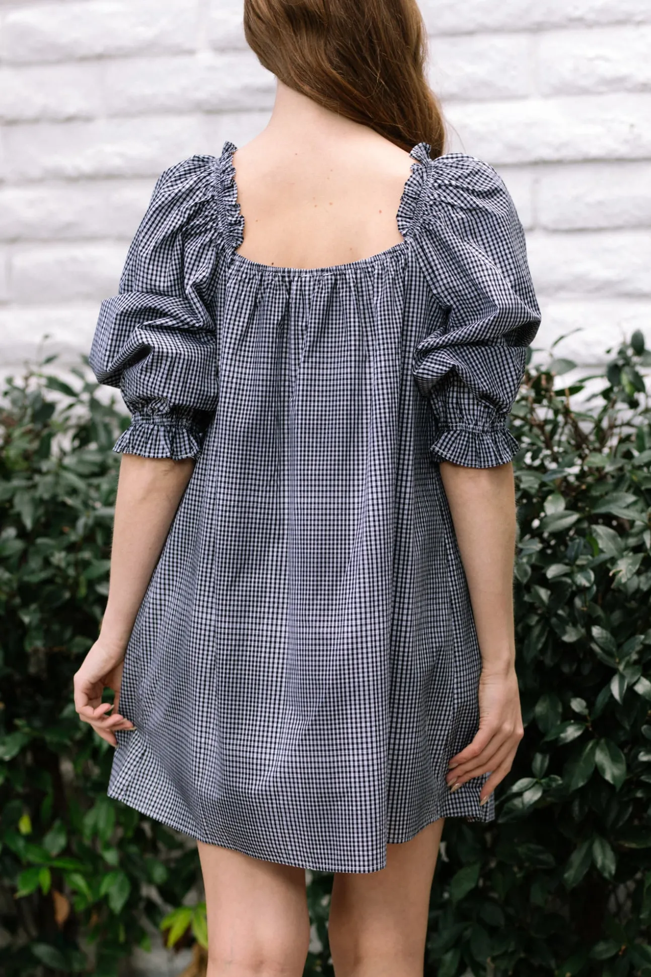 Wren Puff Sleeve Mini Dress