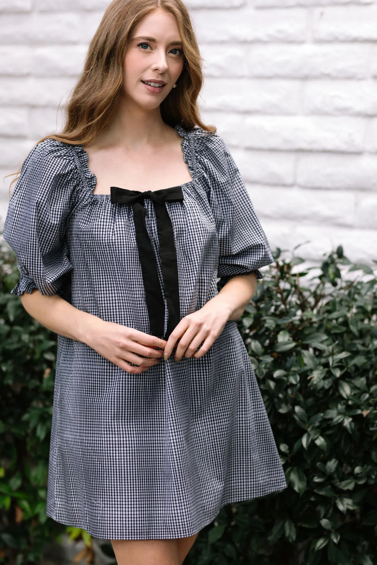 Wren Puff Sleeve Mini Dress