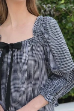 Wren Puff Sleeve Mini Dress