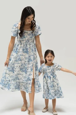 Zoey Smocked Midi Dress