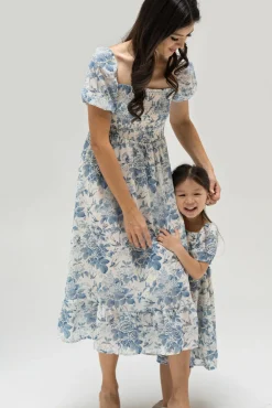 Zoey Smocked Midi Dress