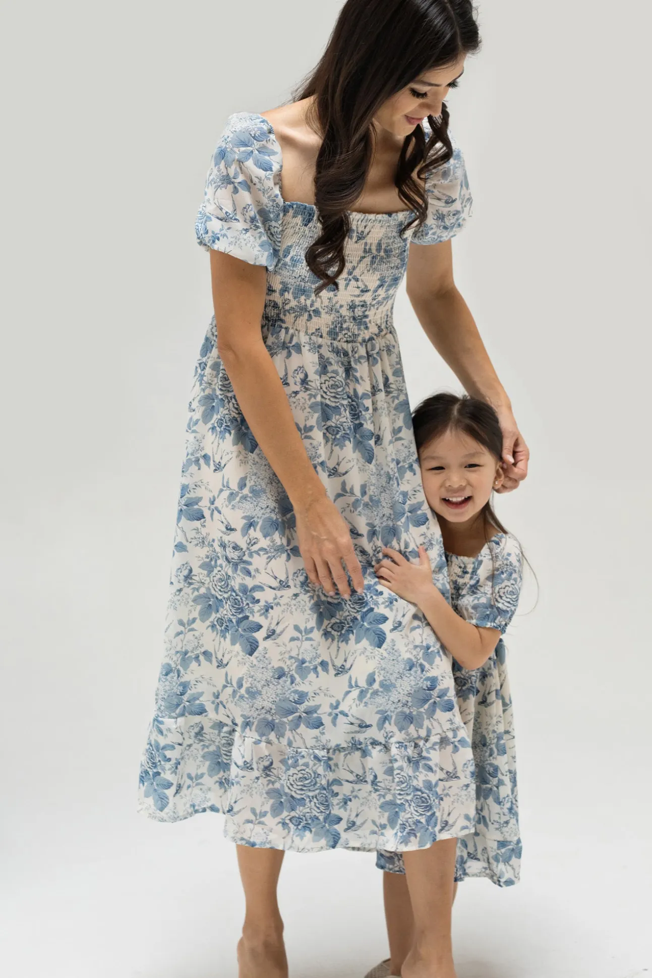 Zoey Smocked Midi Dress