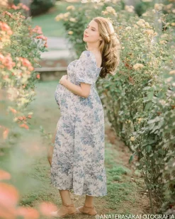 Zoey Smocked Midi Dress