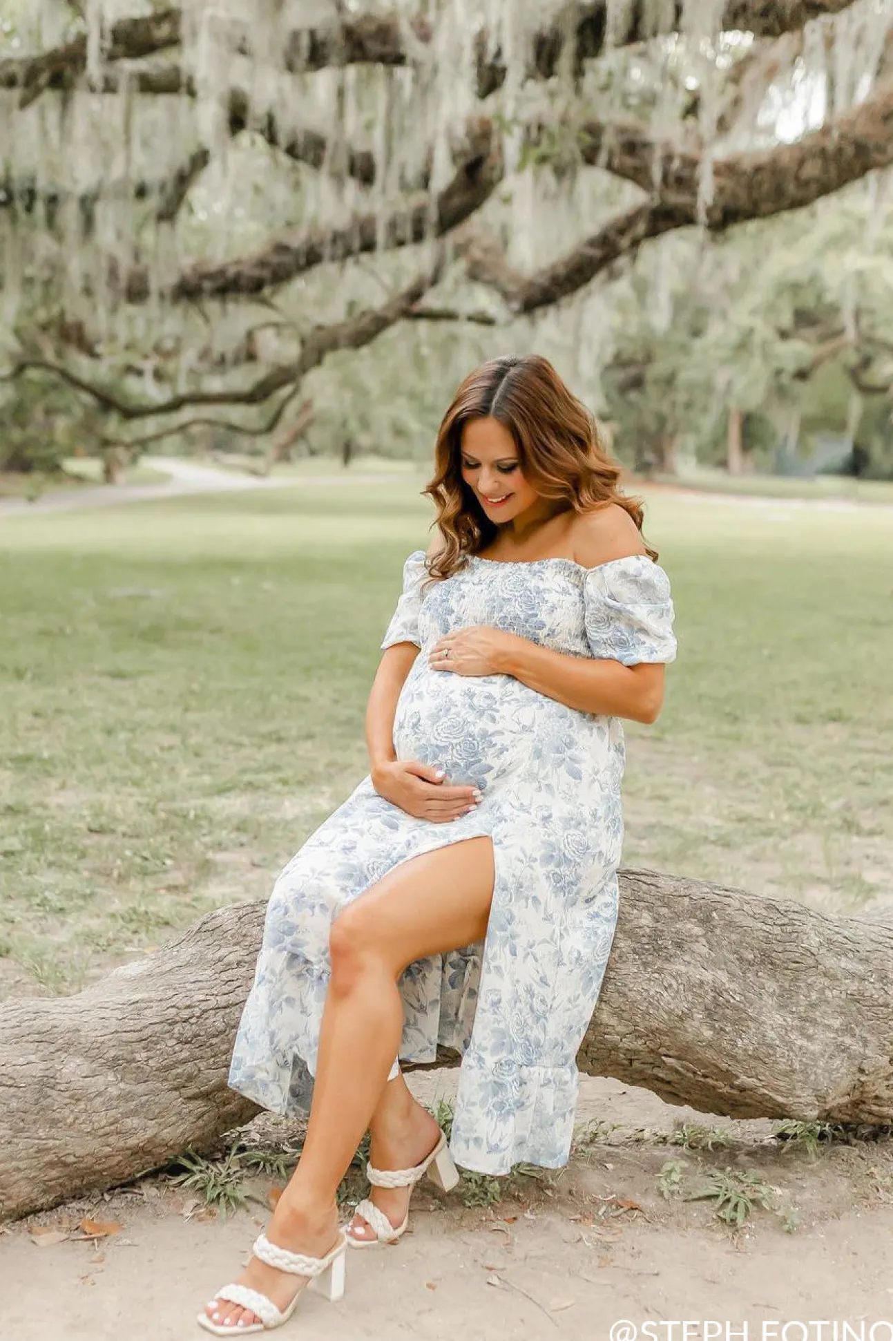 Zoey Smocked Midi Dress